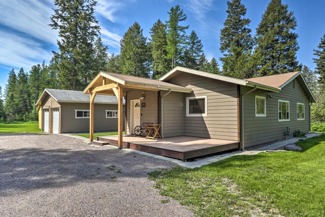 Columbia Falls Private Retreat Pool Table And Deck! Exterior foto